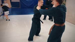 Занятие по Клинчу и игровые Поединки по Боевому Джиу-Джитсу в Школе Современного Джиу-Джитсу Синтез