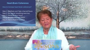 Как повысить когерентность (согласованность, взаимосвязь)  сердца и мозга 1 с Нэнси Коэн