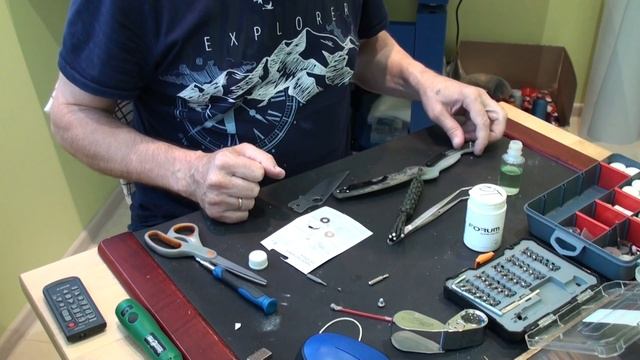 Нож Spuderco Military, оригинал, чиним. смотреть онлайн