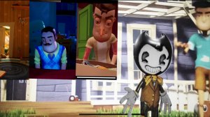 Вся история hello Neighbor (от начала до конца)