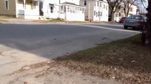 A stupid driver in Riced out neon parks in front of my driveway illegally