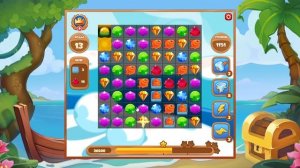 Как пройти уровень 1151 игры Сокровища Пиратов