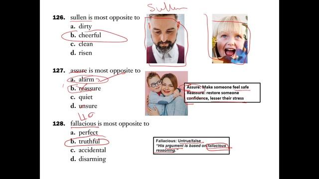 100 Synonym + Antonym MCQs Practice for HAT| NTS| GAT| PTS| GRE - Part 2