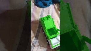 МУСОРОВОЗ ОРИГИНАЛЬНЫЙ, МОДЕЛЬ, ИГРУШКА. МУЛЬТИК. GARBAGE TRUCK ORIGINAL, MODEL, TOY.  CARTOON.