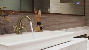 Смеситель для умывальника LEMARK VINTAGE LM2806B