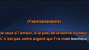 ZAZ - Je veux - Karaoke / Lyrics