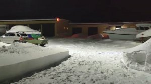 Husqvarna  ST 124. Подъём/спуск с прицепа.