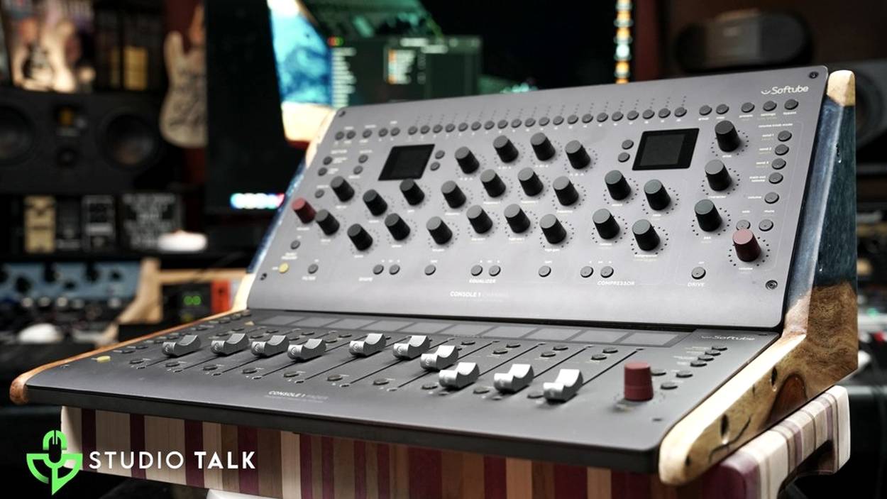 Softube Console 1 Mixing System MK III: Custom Stands by Studio Talk