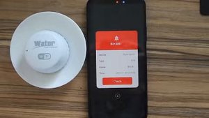 Wifi Water Leakage Detector Sensor Flood Alarm for Tuyasmart Smart Life APP