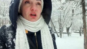 ☃️❄ Снежный ВЛОГ по Улицам Еревана  ❄☃️