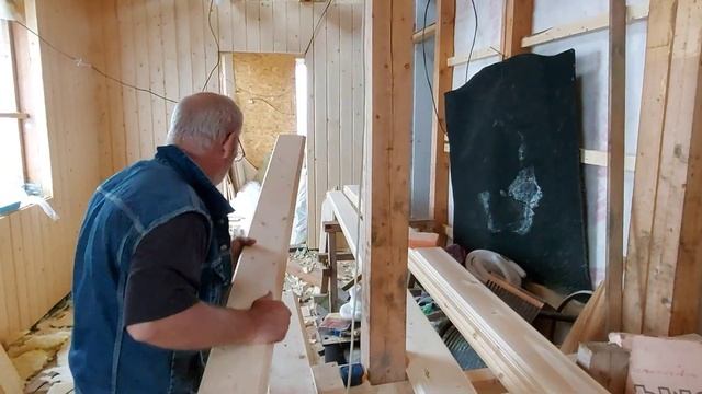 Отделка загородного дома имитация бруса на пароизаляцию