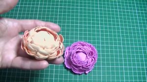 8 Идей цветов из фоамирана . Цветы из фоамирана своими руками .