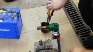 Восстановление сгоревшей клеммы АКБ