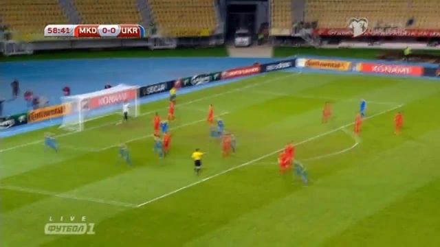 ЕВРОПА: Евро - Квалификация / Македония 0 - 2 Украина / Полный Обзор Мачта/09.10.2015