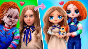 Семья МЕГАН / 32 идеи для кукол ЛОЛ