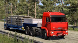 137  / ETS 2 1.53 / Русская сборка / КАМАЗ 6460