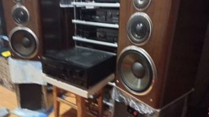 Pioneer A-717 and Kenwood LS-M7