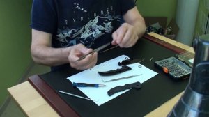Нож "REKON-1" за 20.к. устраняем недоделки.