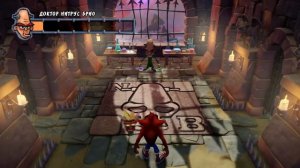 Crash Bandicoot N. Sane Trilogy. Острова вампа. Прохождение босса Доктор Нитрус Брио.