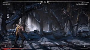 Mortal Kombat XL - Scorpion VS. Jacqui Briggs