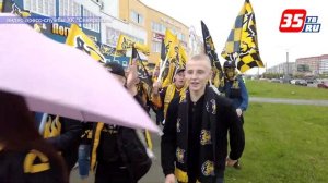 Парад болельщиков и победа «Северстали»: старт сезона КХЛ в Череповце