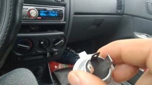 Диодные лампы в фары Хундай Гетц вместо галогена