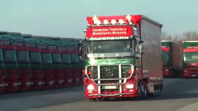 2008 MB Actros MP2 2554 Vogel Teil 1