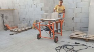 Процесс изготовления U-блока из газобетона 625*400*250 D500