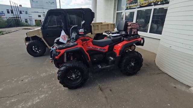 Рено Дастер Дизель покупка прицепа + квадроцикл Odes 1000 - AODES PATHCROSS смотреть онлайн