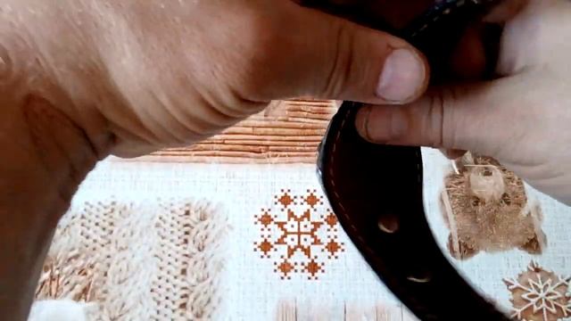 Ремень на часы. Натуральная кожа. Ручная работа.