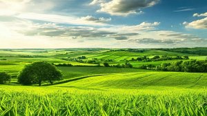 Татарская песня "Яшел кырлар"