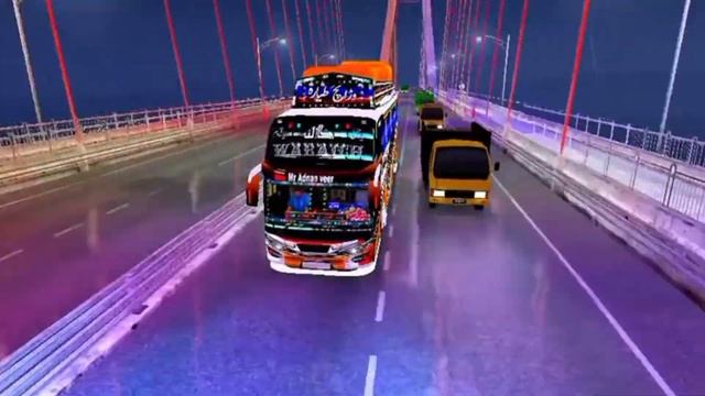 Faisal Movers Bus Game | Pakistani Bus Arsalan gamer my YouTube channel subscribe me смотреть онлайн