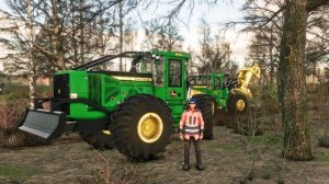 Farming Simulator 25 / Карта Zielonka / #17 Расчистка местности под  поля