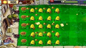 Выживание день 1 часть PvZ