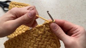 сумка крючком для телефона из. одного мотка| how to crochet a phone bag SHODDI