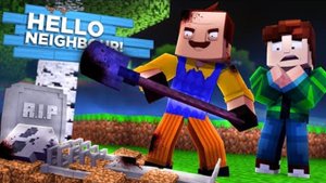 СОСЕД ПОХОРОНИЛ ВСЕХ ПРЕДЫДУЩИХ СОСЕДЕЙ!? ПРИВЕТ СОСЕД В МАЙНКРАФТ [перезалив]