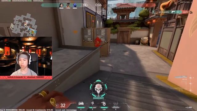 LIRIK hits ACCIDENTAL NOSCOPE with NEW OPERATOR SKIN! Valorant Best Plays and Funny Moments! #87