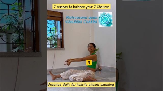 7 Asanas for balance your 7 chakras #yoga #health #yogalife #healthylifestyle #yogapractice