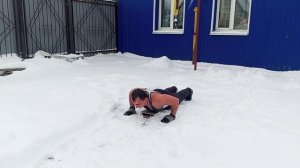 Неофициальный  рекорд Мира по отжиманиям ВФСК ГТО  на снегу за подход! 151 повторение! Тамбов Россия