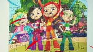 Варя Снежка Алена и Маша волшебницы из Сказочного патруля - собираем пазлы с любимыми героями Мульт