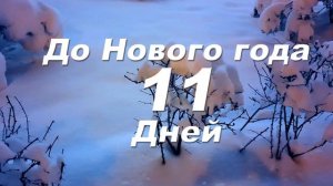 До Нового года 11 дней