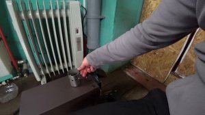 Теплообменник Десна БМ/ Первое использование/ Отопление для рыбалки