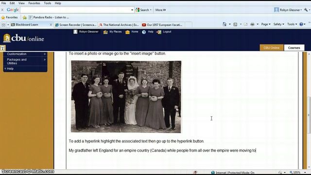 How to Create a Wiki Page on Blackboard