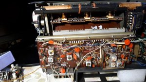 Работа перестроенного блока УКВ Селены В-215 в 60 км от крупного населенного пункта.