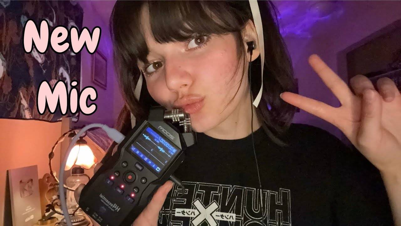 ASMR Интенсивные быстрые агрессивные микрофонные триггеры (царапание микрофона, захват, пушистость)