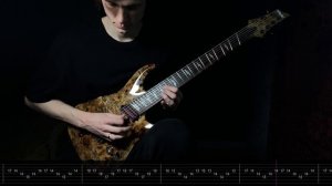 Atomic Heart - Звенит январская вьюга (Guitar Cover With Tabs) Квашеная, BassnPanda, Братство Атома