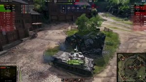 [Fermani wot] * Leopard 1 Перебил всю команду в упоре на картоне... И вот как это было в бою wot