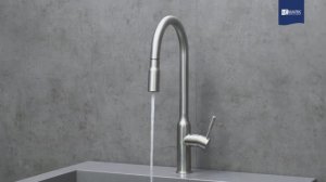 Смеситель Lemark Expert LM5086S для кухни с вытягивающимся поворотным изливом