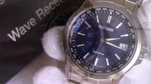 Обзор японских часов Citizen Eco-Drive CB1090 59L World Time