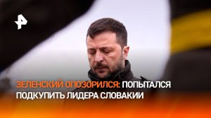 Фицо рассказал, как Зеленский пытался подкупить его украденными у РФ деньгами / РЕН Новости